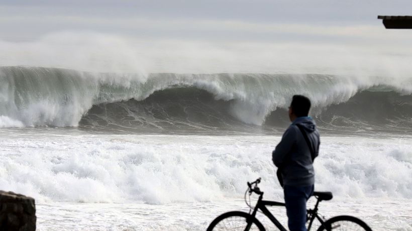 VIÑA DEL MAR: Marejadas Anormales