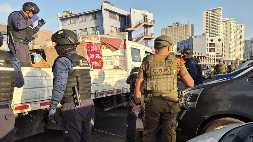comercio ambulante en Iquique