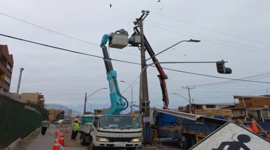 CGE anuncia corte programado de luz en tres sectores de Iquique